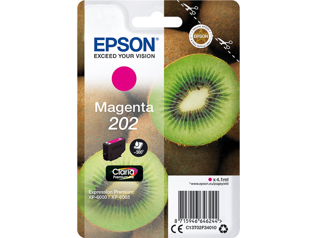 Cartouche Epson 202 Magenta