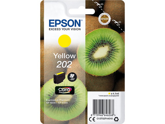 Cartouche Epson 202 Yellow