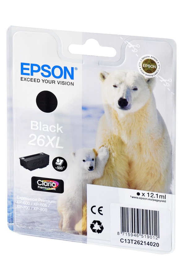 Cartouche Epson T2621 Xl Noir