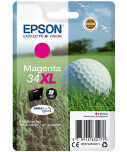 Cartouche d'encre Epson 34 XL Magenta