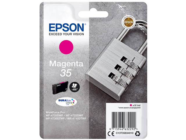 Cartouche d’encre Epson 35 – T3583 Magenta