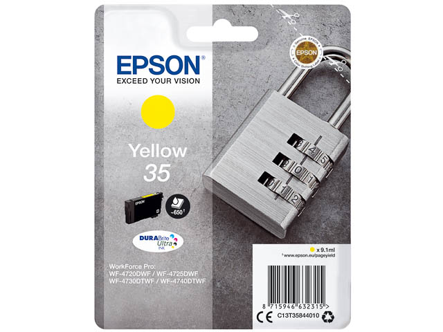 Cartouche d’encre Epson 35 – T3584 Yellow