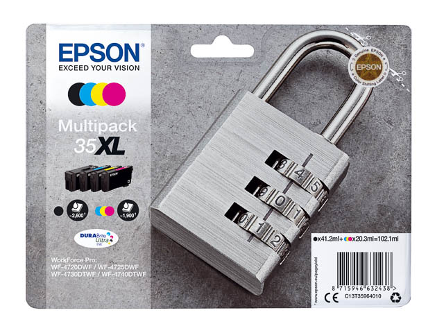 Multipack Cartouche d’encre Epson 35 XL – T3596 XL