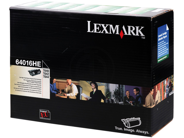 Toner Lexmark T640 Black 21.000 pages