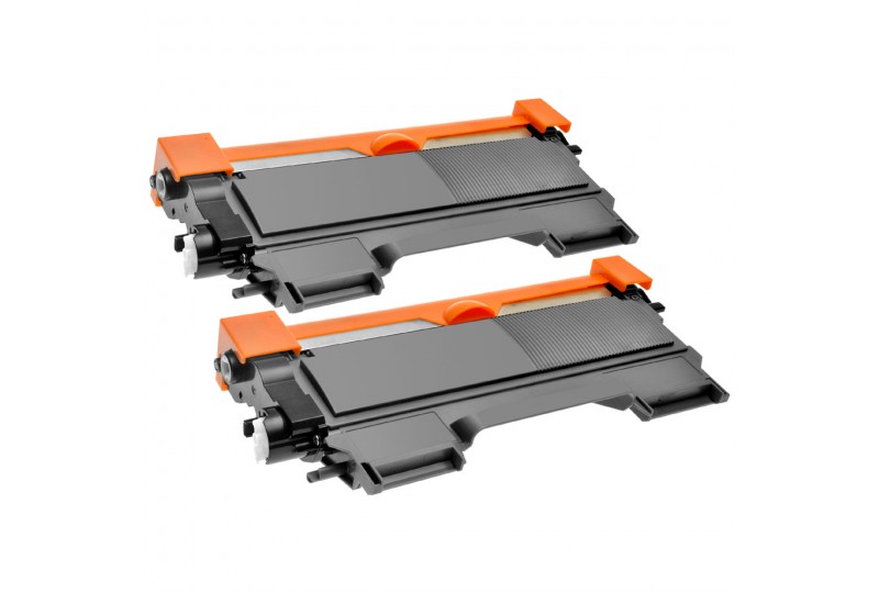 Pack 2 Toner Brother TN-2220 Noir HC – Compatible