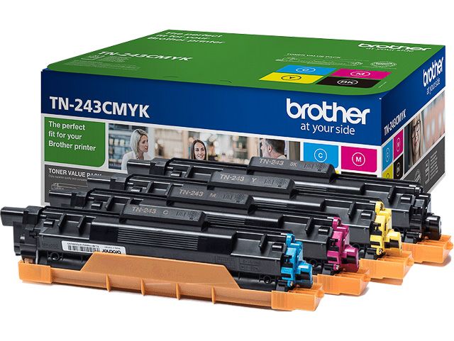 MultiPack Toner Brother TN-247 CMYBK + 1 Noir - Compatible - Inkcenter