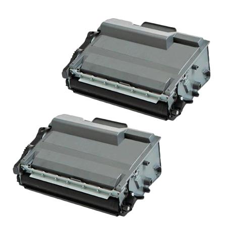 Pack 2 Toner Brother TN-3520 XXL Noir – Compatible