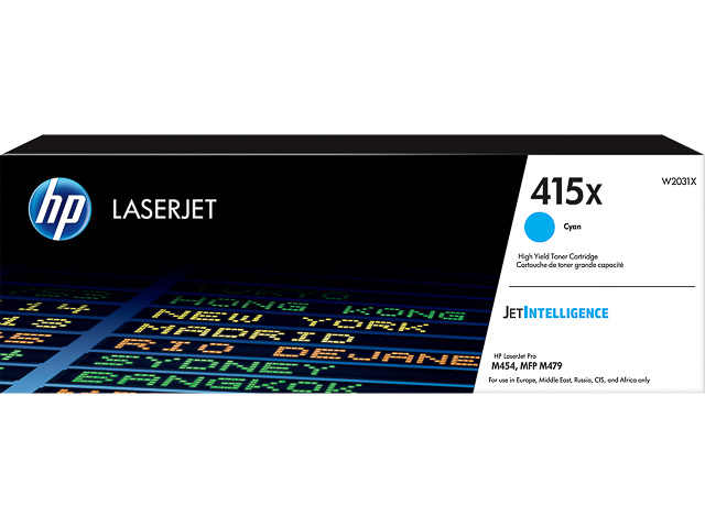 Toner HP W2031X – 415X Cyan Grande Capacité