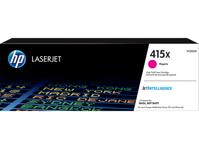 Toner HP W2033X – 415X Magenta – Grande Capacité