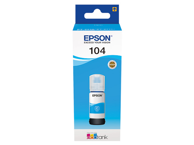 Cartouche Epson Ecotank ET104 Cyan