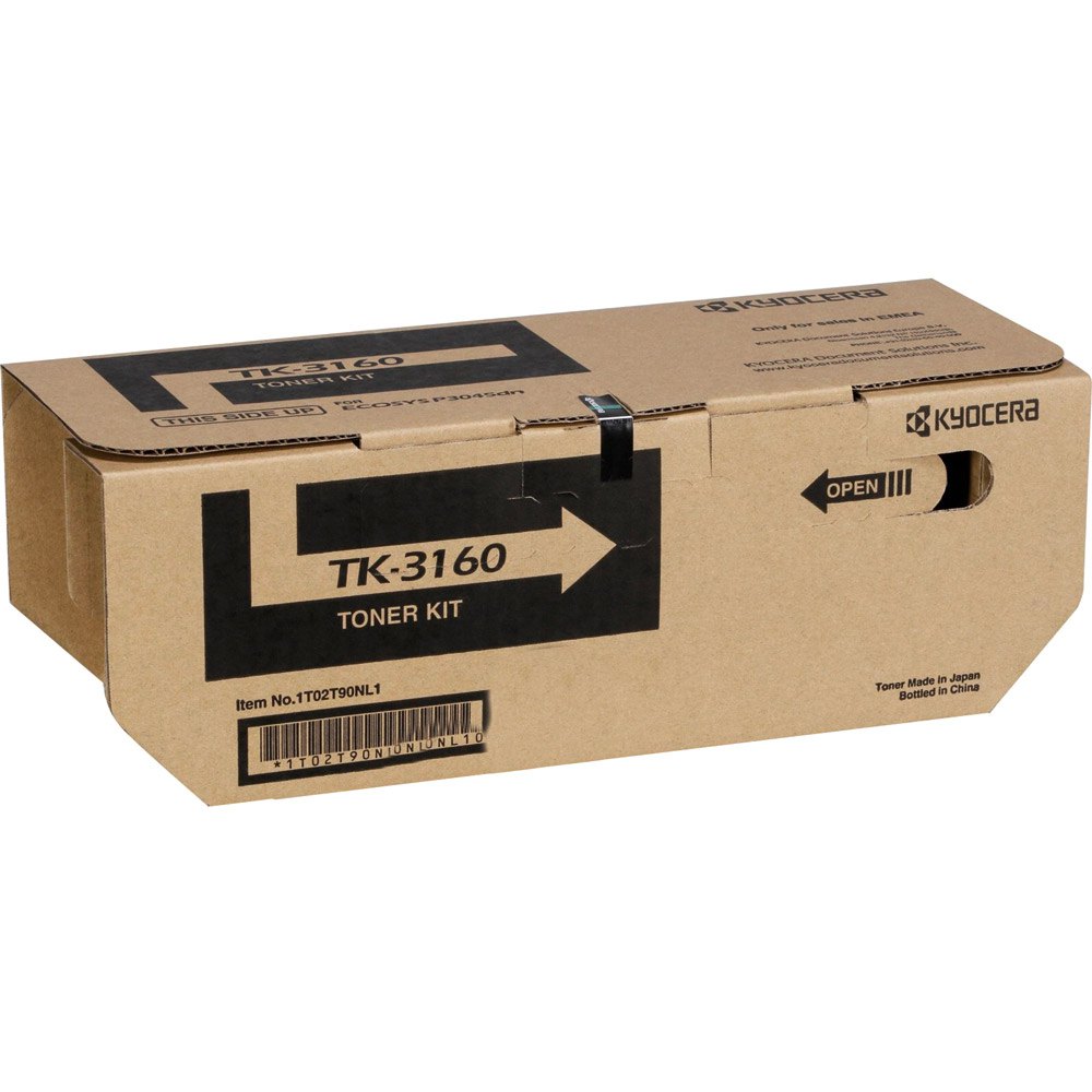 Toner Kyocera TK3160 Black 12.500 Pages