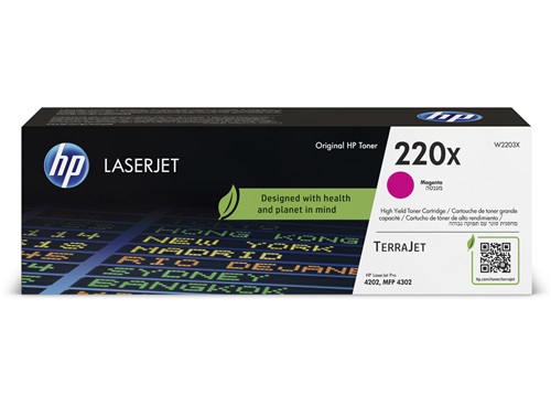 Toner HP 220X (W2203X) Magenta