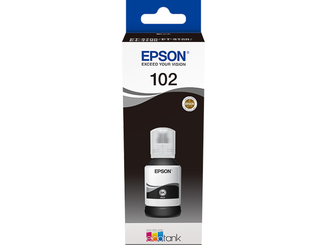 Cartouche Epson Ecotank ET102  Black