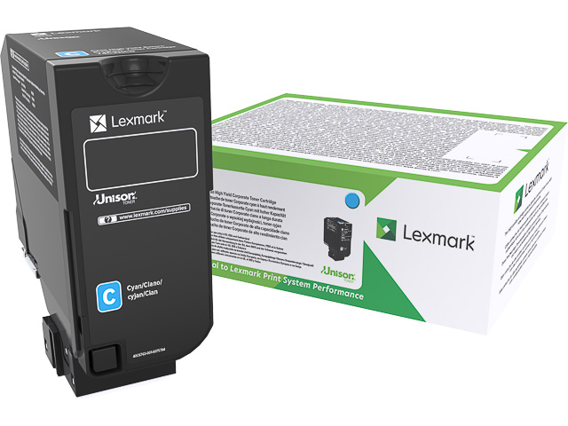 Toner Lexmark CS72X Bleu 74C2SCE ( 7.000 Pages )