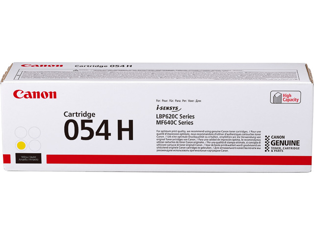 Toner Canon 054HY Yellow