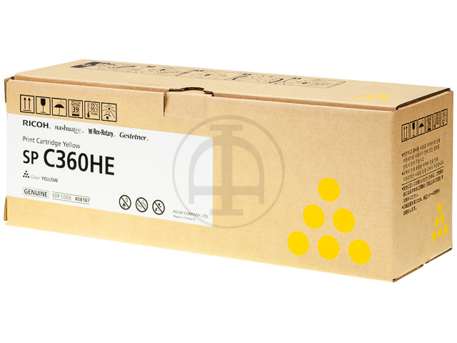 Toner Ricoh SP C360HE Jaune