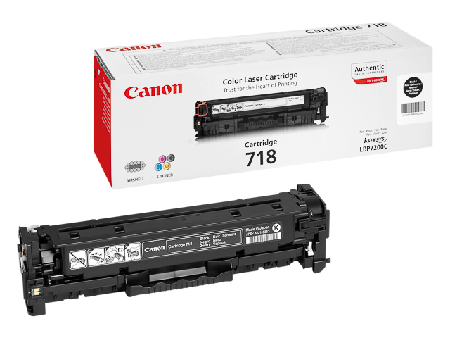 Toner Canon 718 Black