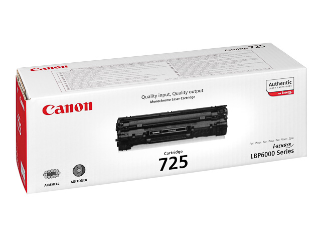 Toner Canon 725 Black