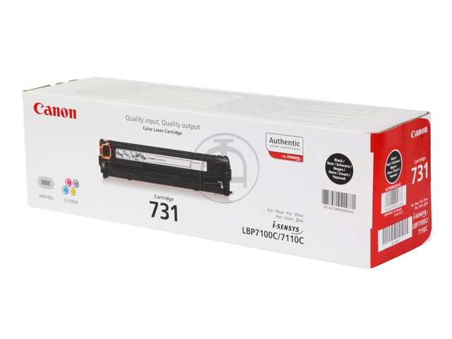 Toner Canon 731BK Black