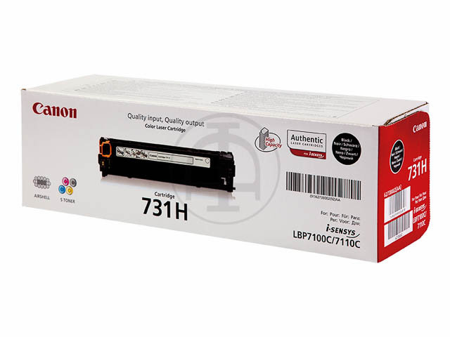 Toner Canon 731HBK Black