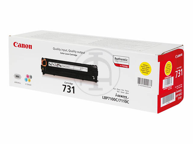 Toner Canon 731Y Yellow