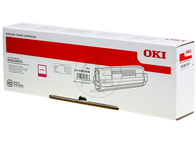 Toner OKI MC853/873 Magenta ( 45862838 )