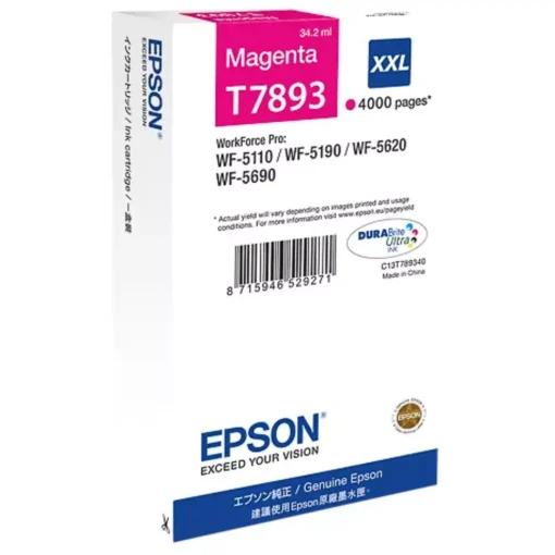 Cartouche D'encre Epson T7893XL Magenta