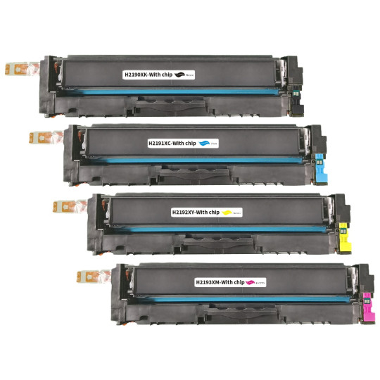 MultiPack Toner Compatible HP 219X C/M/Y/BK