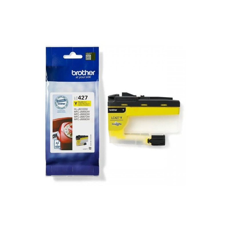 Cartouche D’Encre Brother LC427 Yellow