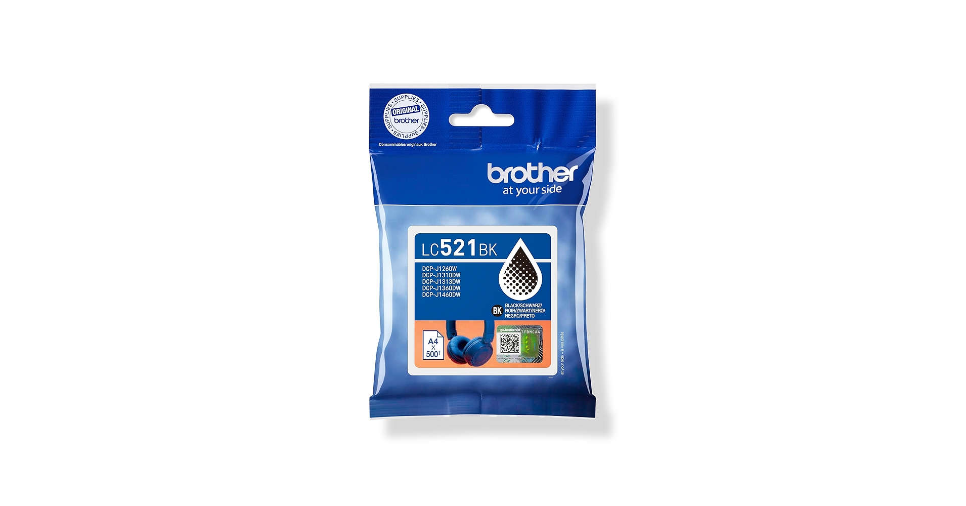 Cartouche D’Encre Brother LC521 Black