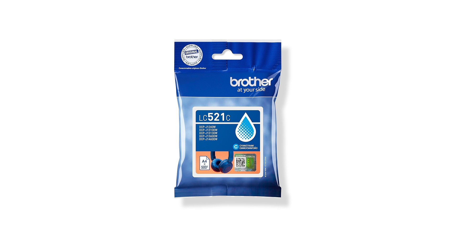 Cartouche D’Encre Brother LC521 Cyan