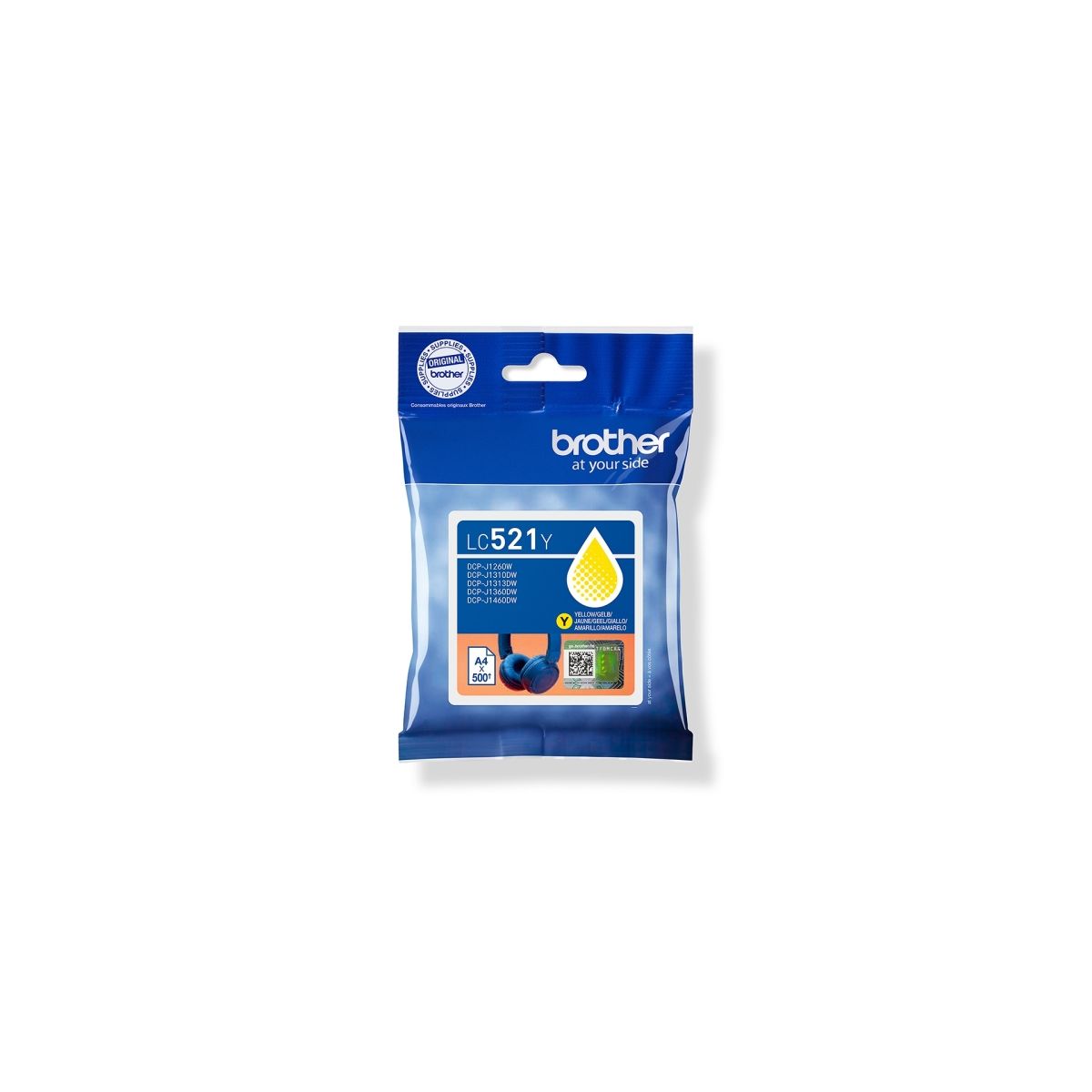 Cartouche D’Encre Brother LC521 Yellow