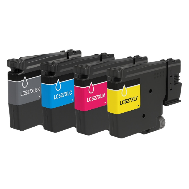 MultiPack Cartouche D&rsquo;Encre Compatible Brother LC527XL